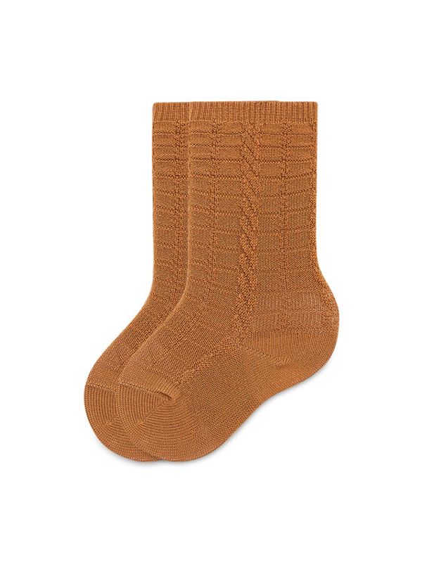 Condor Condor Dječje visoke čarape 2.312/2 Smeđa