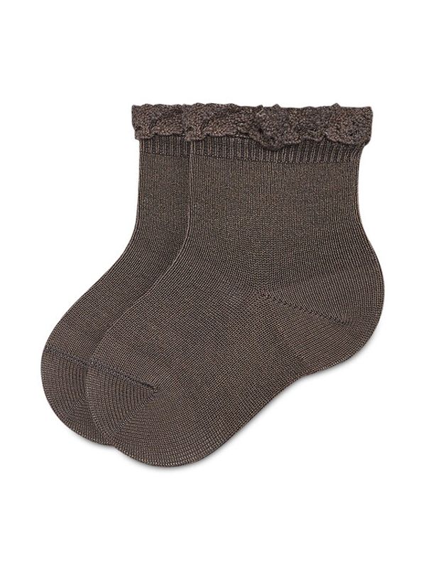 Condor Condor Dječje visoke čarape 2.409/4 Smeđa