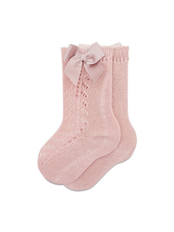 Condor Condor Dječje visoke čarape 2.599/2 Ružičasta