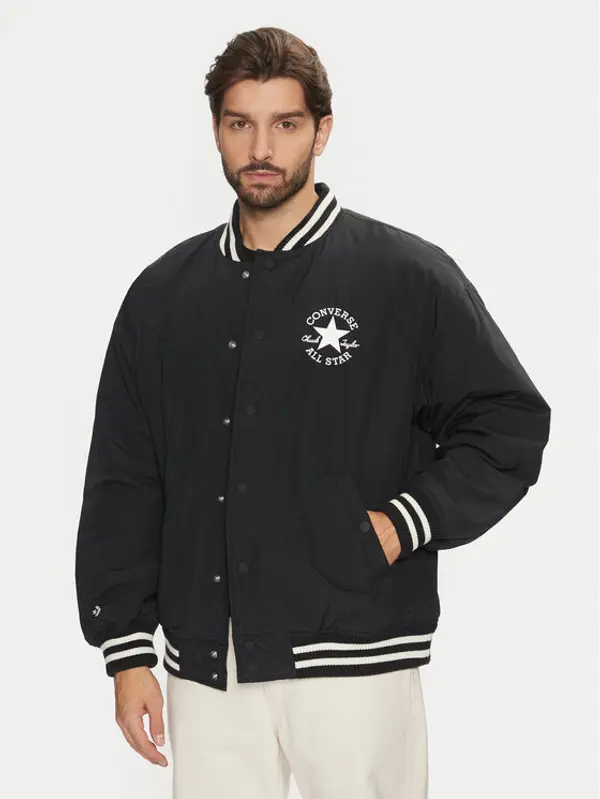 Converse Converse Bomber Varsity 10026976-A01 Crna Regular Fit