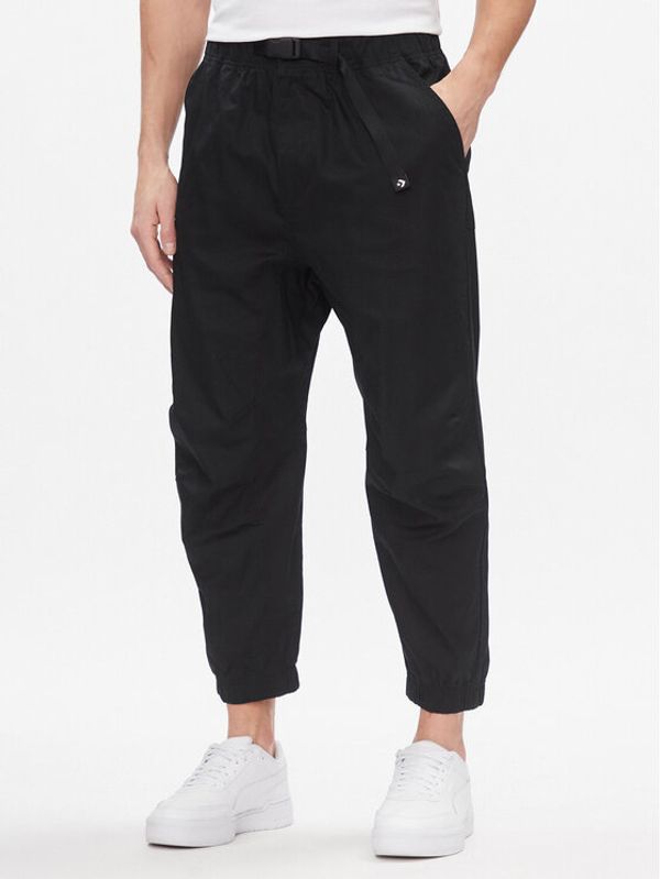 Converse Converse Donji dio trenerke Elevated Woven Jogger 10024604-A01 Crna Regular Fit