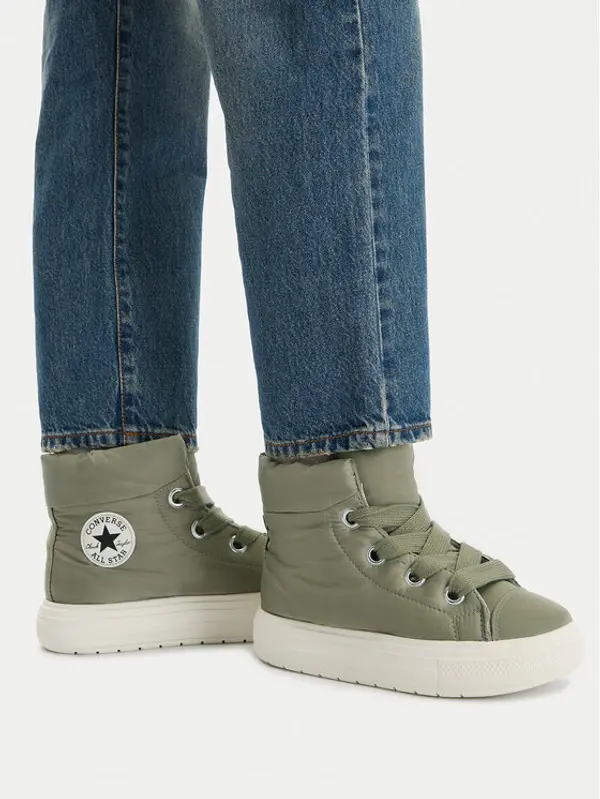 Converse Converse Gležnjače Chuck Taylor All Star Elements Boot High Top A14275C Zelena