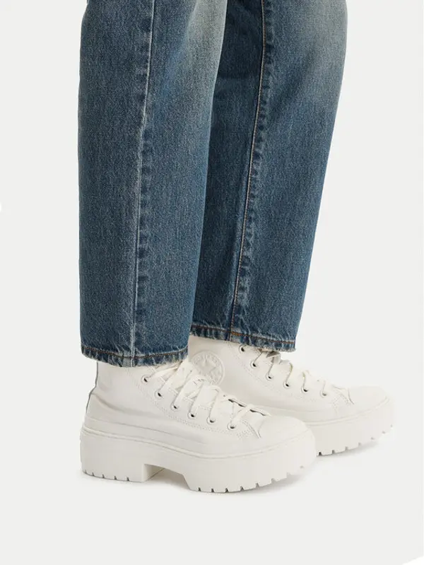 Converse Converse Gležnjače Chuck Taylor All Star Lugged Heel Leather Platform A10370C Bijela