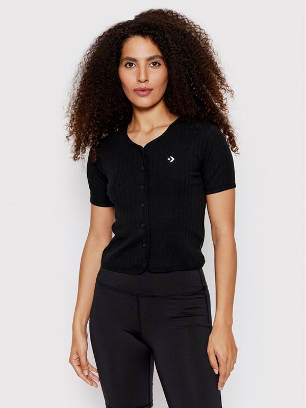 Converse Converse Majica 10023394-A01 Crna Regular Fit