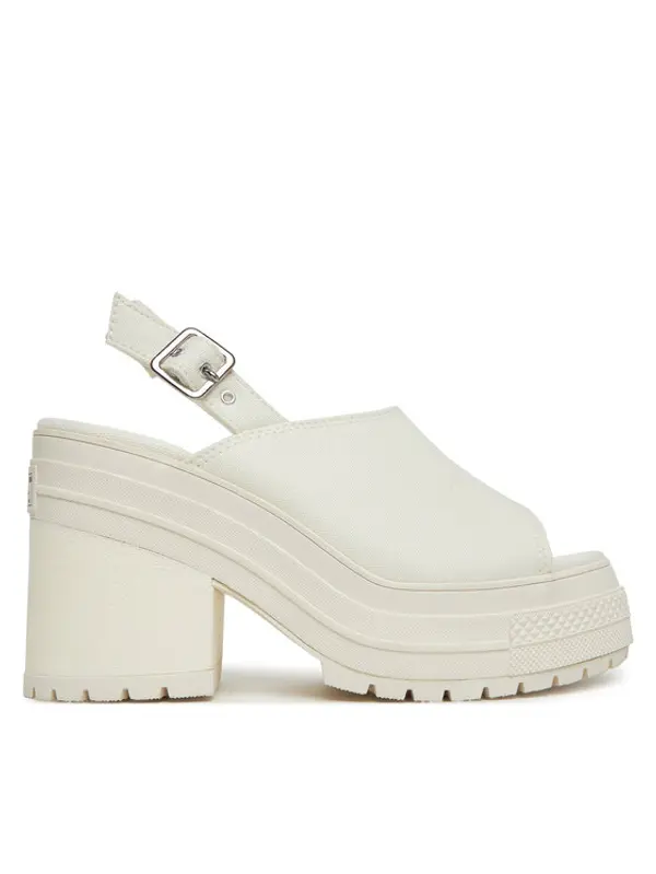 Converse Converse Sandale Chuck 70 De Luxe Heel Sandal Platform A13796C Écru