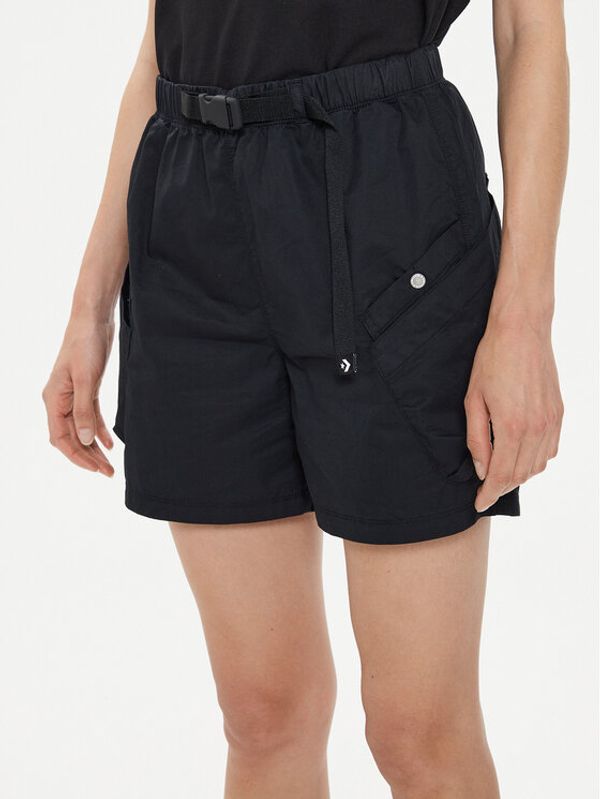 Converse Converse Sportske kratke hlače W Utility Festival Short 10026395-A03 Crna Regular Fit
