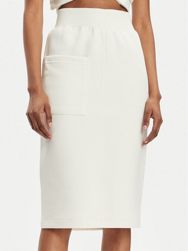 Converse Converse Suknja olovka Chuck Taylor 10027022-A01 Écru Regular Fit