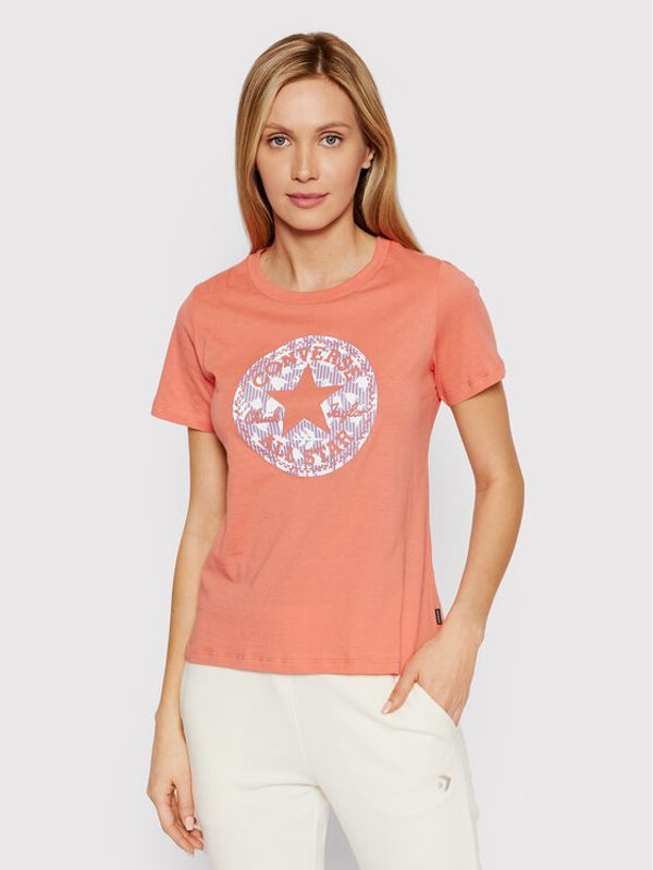 Converse Converse T-shirt 10022955-A03 Narančasta Standard Fit