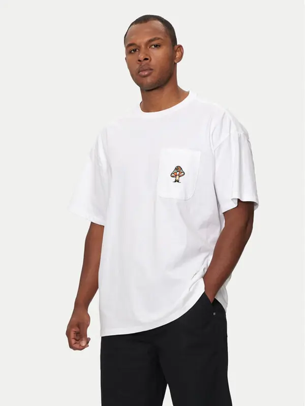 Converse Converse T-shirt M Mushroom Star Chev Tee 10026445-A02 Bijela Regular Fit