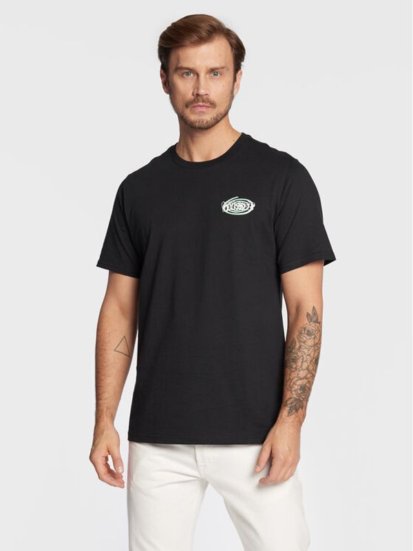 Converse Converse T-shirt Sticker Graphic 10023793-A02 Crna Standard Fit