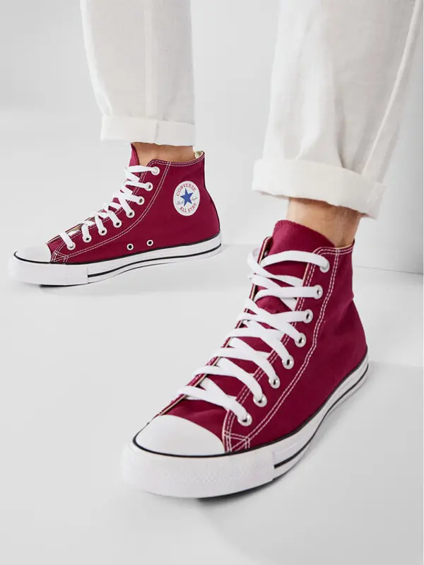 Converse Converse Tenisice All Star Hi Maroon M9613 Tamnocrvena
