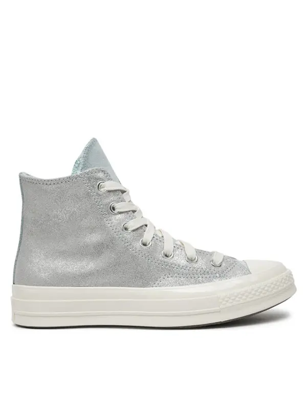 Converse Converse Tenisice Chuck 70 Suede Shimmer A08224C Siva