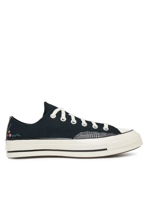 Converse Converse Tenisice Chuck 70 Varsity Vines A15549C Crna