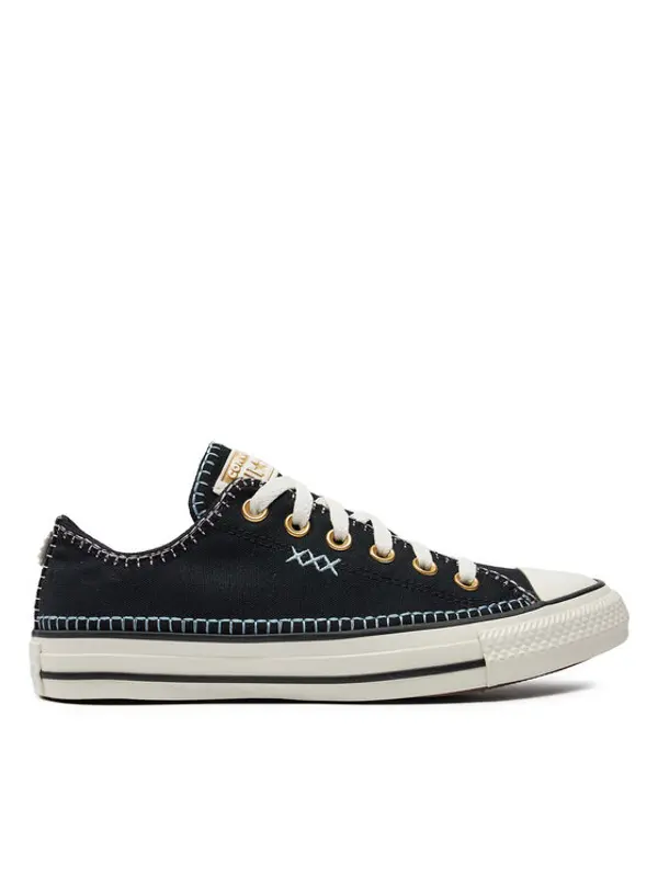 Converse Converse Tenisice Chuck Taylor All Star Crafted Stitching Ox A07546C Crna