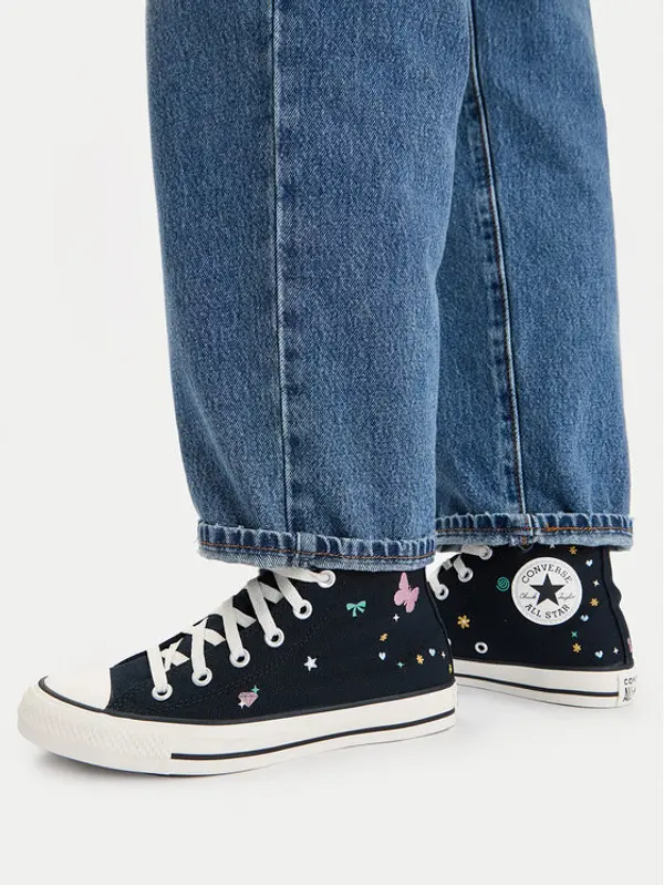 Converse Converse Tenisice Chuck Taylor All Star Doodles A15508C Crna