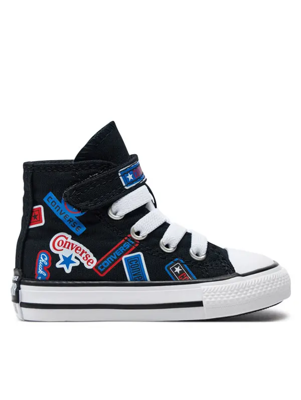 Converse Converse Tenisice Chuck Taylor All Star Easy On Stickers A06357C Crna