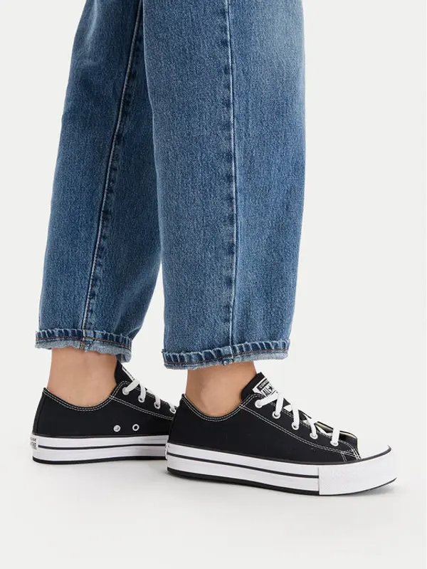Converse Converse Tenisice Chuck Taylor All Star Eva Lift Ox 272857C Crna