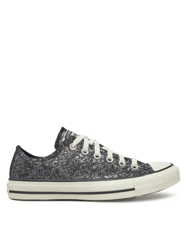 Converse Converse Tenisice Chuck Taylor All Star Glitter A11138C 001 Crna