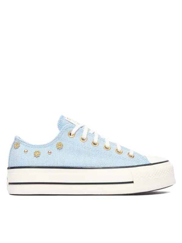 Converse Converse Tenisice Chuck Taylor All Star Heathered Glam A17596C Plava
