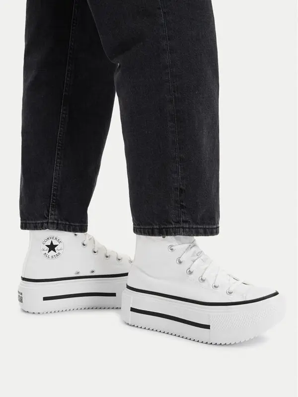Converse Converse Tenisice Chuck Taylor All Star Lift Double Stack A12976C Bijela