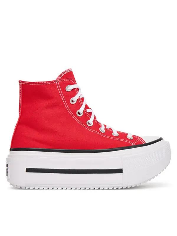 Converse Converse Tenisice Chuck Taylor All Star Lift Double Stack A15542C Crvena