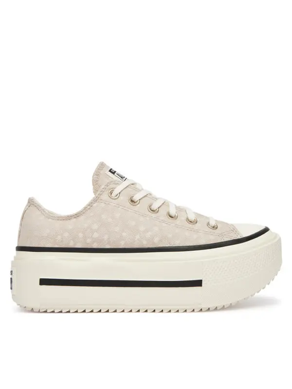 Converse Converse Tenisice Chuck Taylor All Star Lift Double Stack Platform Deer A17884C Bež