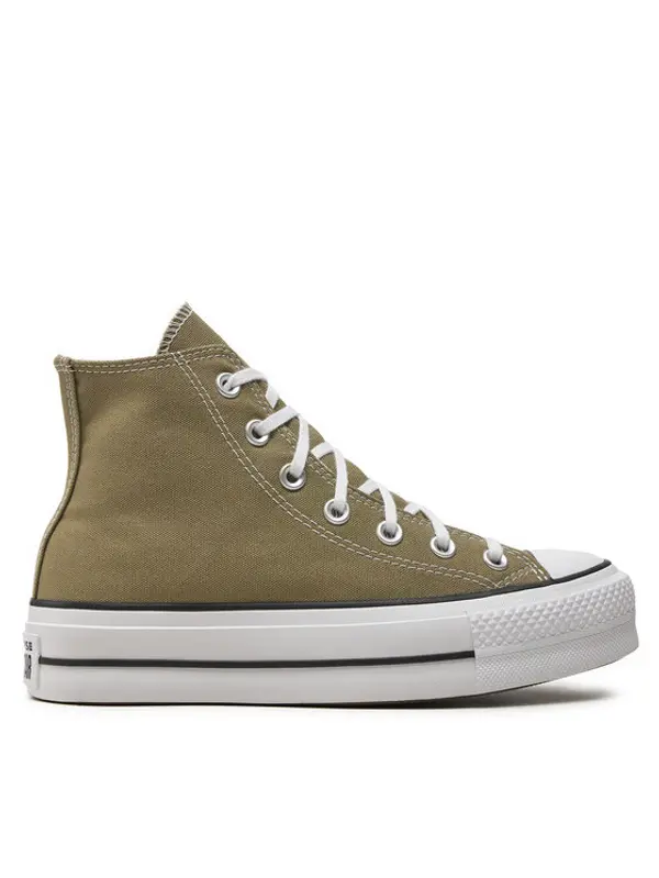 Converse Converse Tenisice Chuck Taylor All Star Lift Hi A07571C Kaki