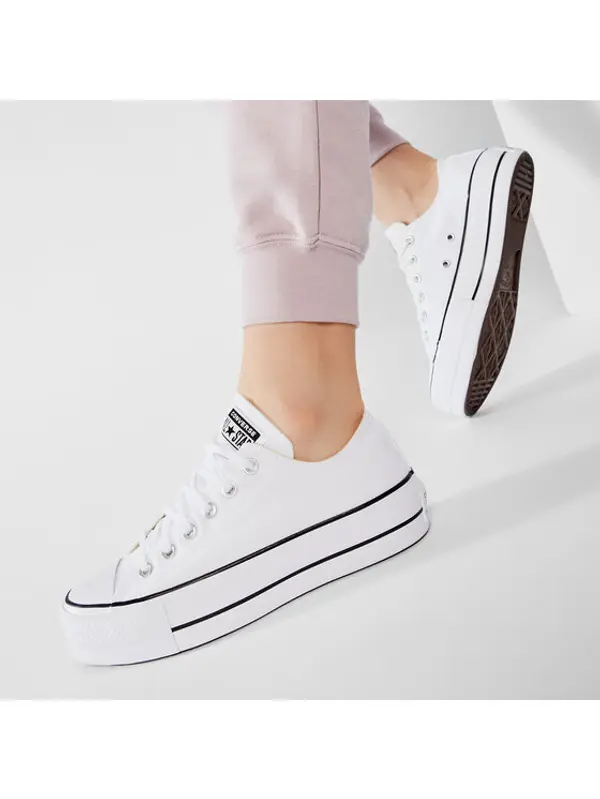 Converse Converse Tenisice Chuck Taylor All Star Lift Ox 560251C Bijela