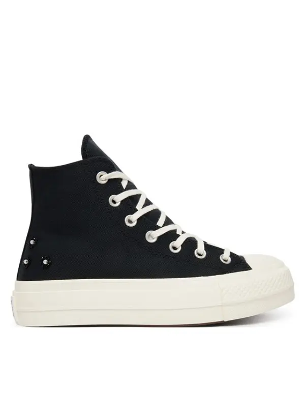 Converse Converse Tenisice Chuck Taylor All Star Lift Platform Beads A17787C Crna