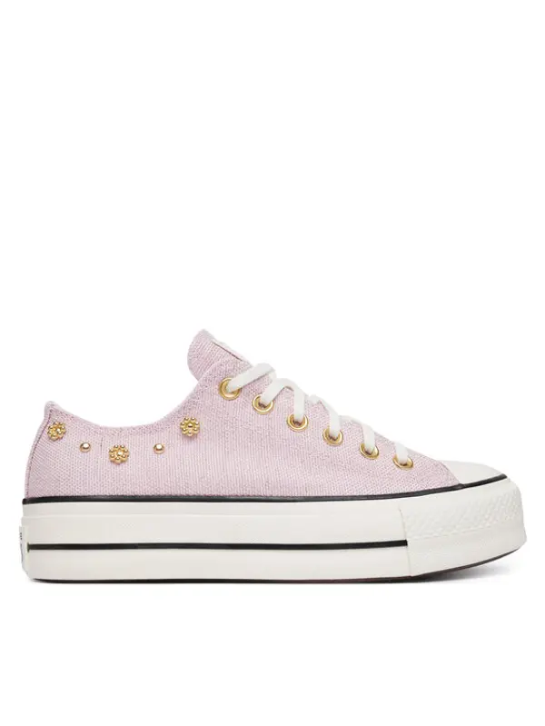 Converse Converse Tenisice Chuck Taylor All Star Lift Platform Heathered Glam​ A17595C Ružičasta