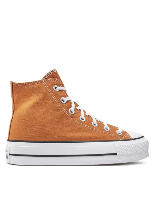 Converse Converse Tenisice Chuck Taylor All Star Lift Platform Hi A11537C Narančasta