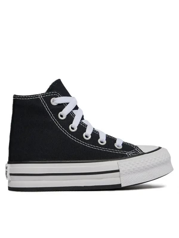 Converse Converse Tenisice Chuck Taylor All Star Lift Platform High Top Little Kids 372859C Crna