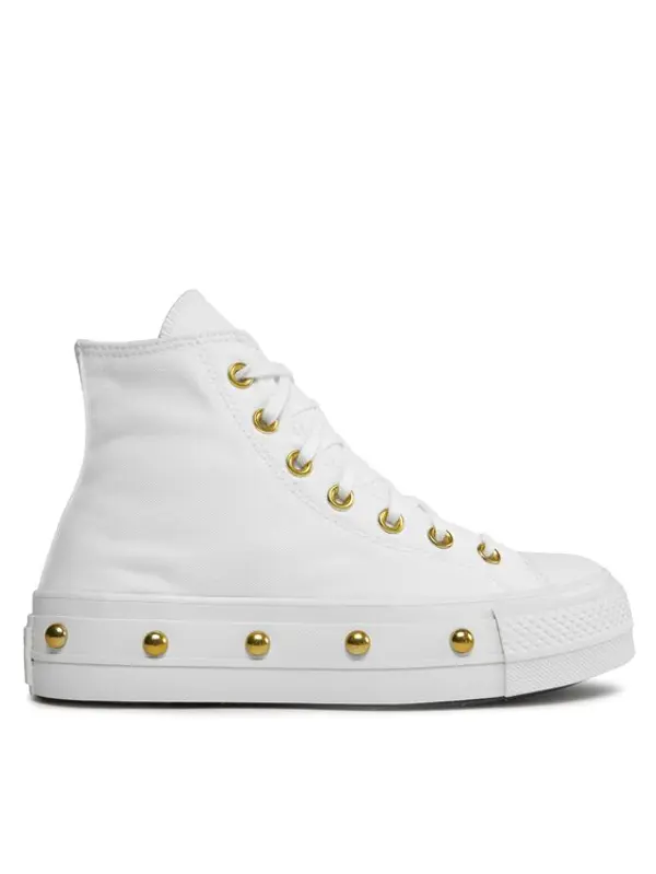 Converse Converse Tenisice Chuck Taylor All Star Lift Platform Star Studded A06787C Bijela
