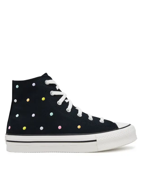 Converse Converse Tenisice Chuck Taylor All Star Lift Polka Dots Platform A12608C Crna