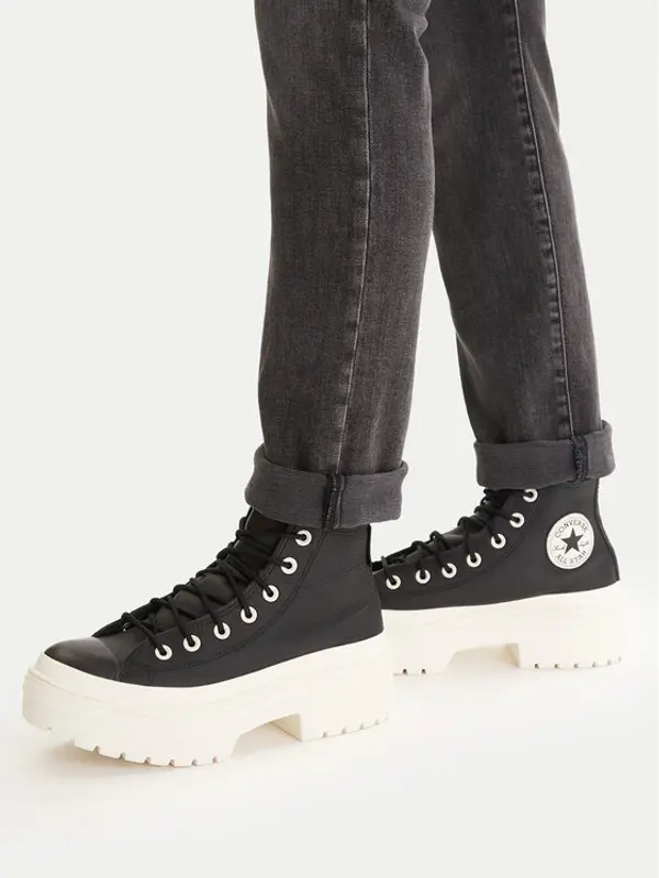 Converse Converse Tenisice Chuck Taylor All Star Lugged Heel Platform Waterproof A12328C 001 Crna
