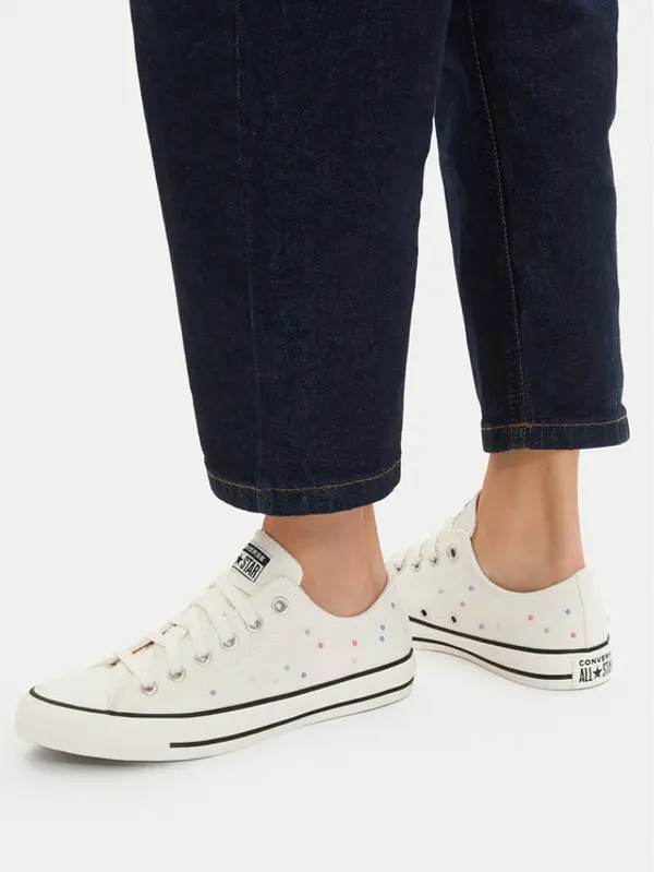 Converse Converse Tenisice Chuck Taylor All Star Mini Studs A17872C Écru
