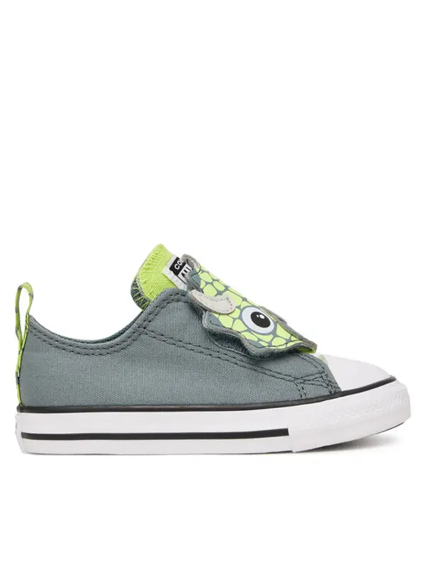 Converse Converse Tenisice Chuck Taylor All Star One Strap Dinos Easy-On A15901C Siva