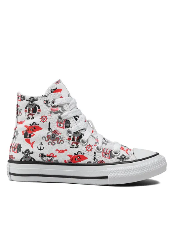 Converse Converse Tenisice Chuck Taylor All Star Pirate 372874C Bijela