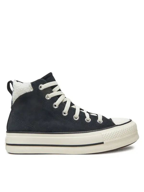 Converse Converse Tenisice Chuck Taylor All Star Puff Lift A09377C Crna