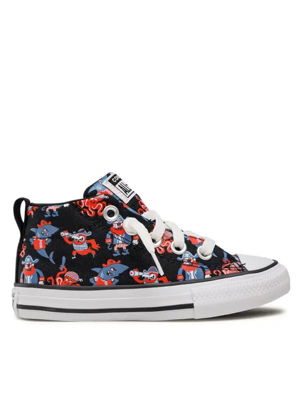 Converse Converse Tenisice Chuck Taylor All Star Street Mid 672732C Crna