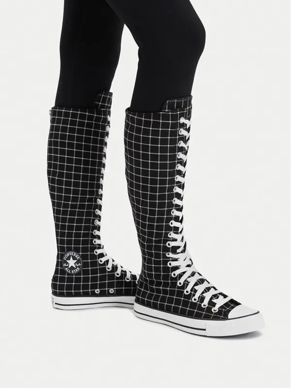 Converse Converse Tenisice Chuck Taylor All Star XXHi Plaid A13019C Crna