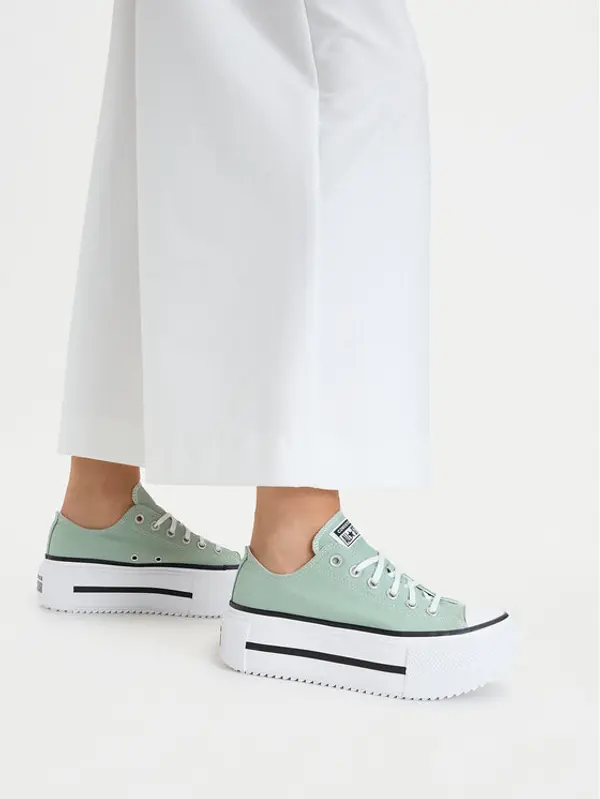 Converse Converse Tenisice Ctas Lift Double Stack A18862C Zelena