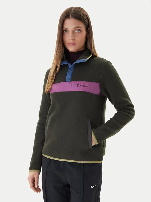 Cotopaxi Cotopaxi Flis Teca Fleece Full F21471W174 Zelena Regular Fit