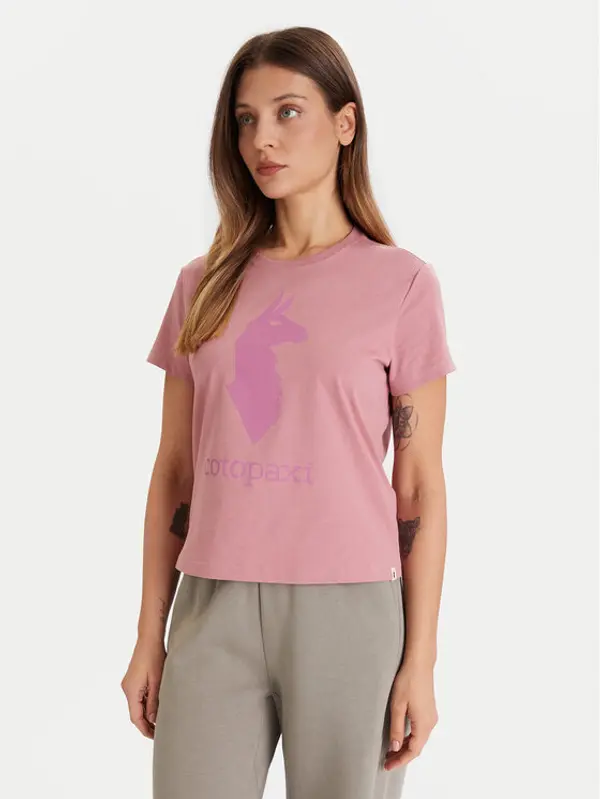 Cotopaxi Cotopaxi T-shirt Llama F25474W1529 Ružičasta Regular Fit