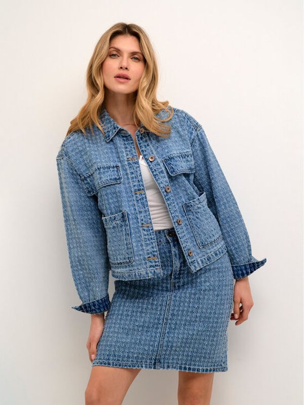 Cream Cream Traper jakna Bona 10611239 Plava Regular Fit