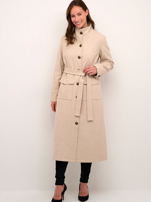 Cream Cream Vuneni kaput Crclara 10612043 Bež Feminine Fit