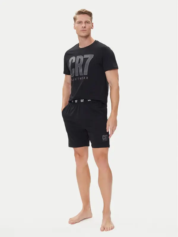 Cristiano Ronaldo CR7 Cristiano Ronaldo CR7 Pidžama 8730-41 Crna Regular Fit