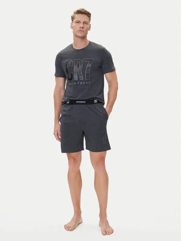 Cristiano Ronaldo CR7 Cristiano Ronaldo CR7 Pidžama 8730-41 Siva Regular Fit