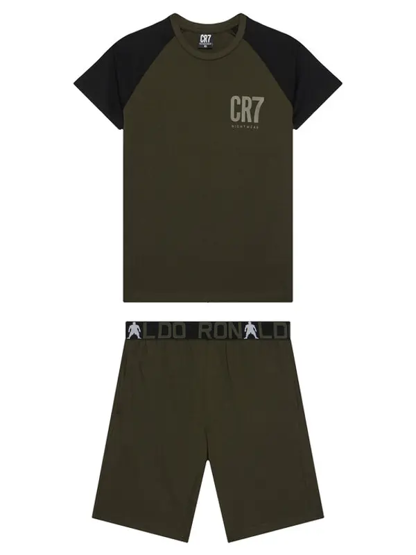 Cristiano Ronaldo CR7 Cristiano Ronaldo CR7 Pidžama 8770-41 Šarena Regular Fit