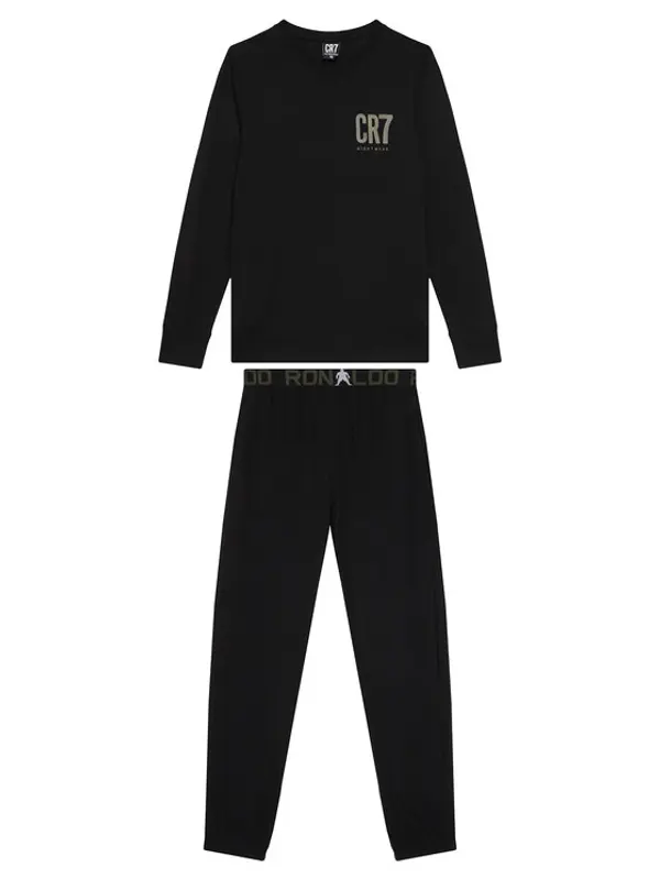 Cristiano Ronaldo CR7 Cristiano Ronaldo CR7 Pidžama 8770-42 Crna Regular Fit